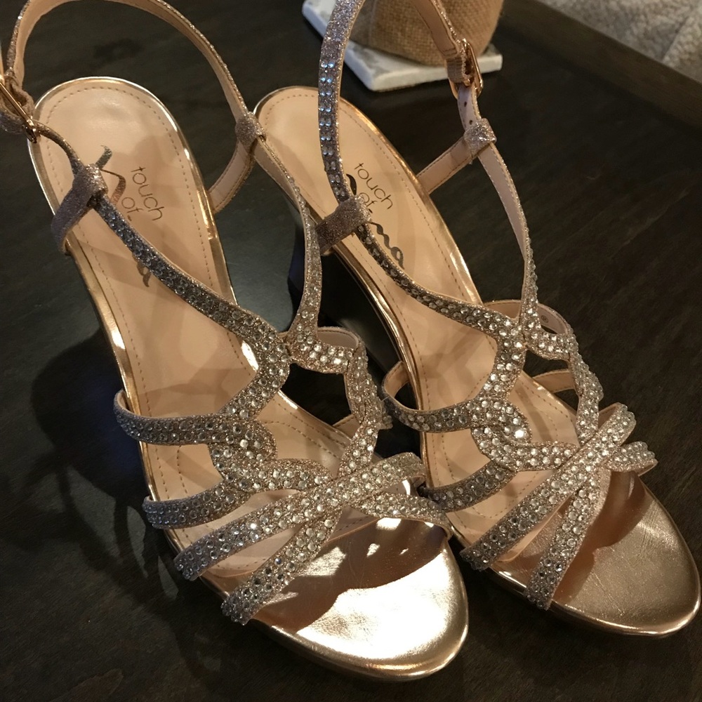 NWT Rose Gold Formal Shoes